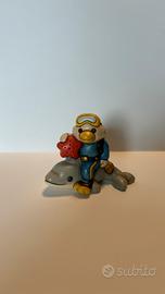 Lele Grifetto su delfino Thun