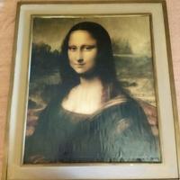 Quadro Gioconda stampa grande