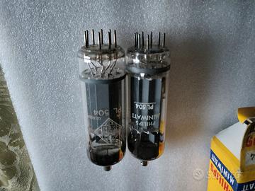 Coppia valvole pl504 NOS Telefunken Philips