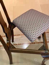 Sedie in stile Regina Anna (Queen Anne)