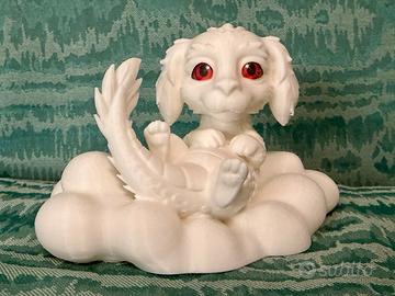 caricatura Falkor Fortunadrago La storia infinita