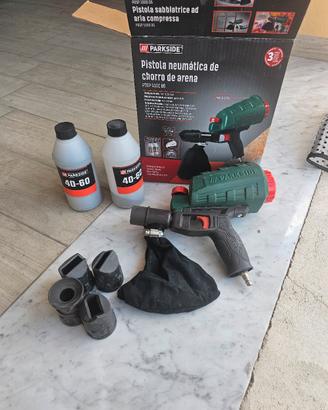 Pistola Sabbiatrice ad Aria Compressa Parkside 