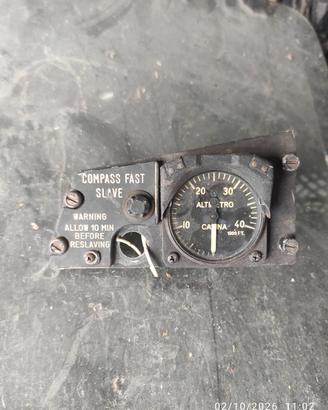 Strumento Avionico Vintage OMI Aeronautica

