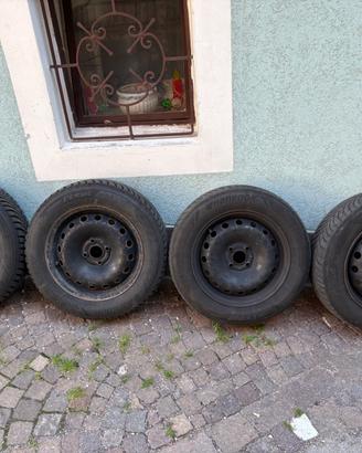 Gomme invernali + cerchi in ferro