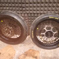 cerchi Motard completi da 17