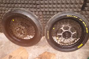 cerchi Motard completi da 17
