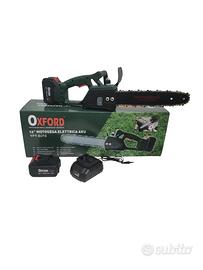 Motosega elettrosega a batteria lama 12" Oxford 