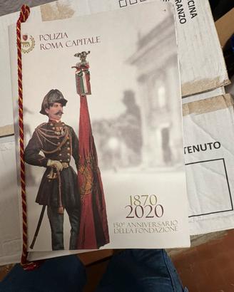 Calendario storico Vigili Urbani Roma, del 2020.