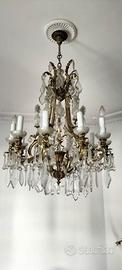 Lampadario pendenti in cristallo