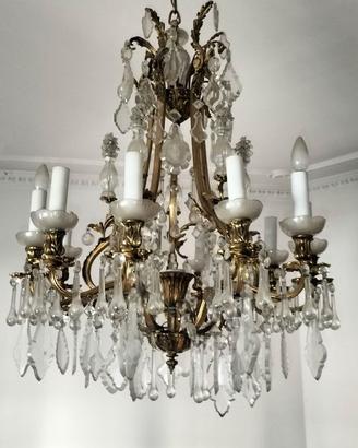 Lampadario pendenti in cristallo
