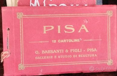 PISA 12 VEDUTE ANTICHE AA VV, ed. barsanti e figli