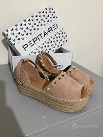 Scarpe aperte da donna Pepitarei platform 36