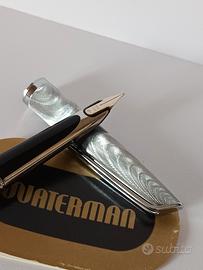 SET WATERMAN CF ANNI 60/70 pennino oro 18k 