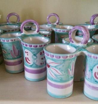 Stock bomboniere Ceramica di Vietri dipinte a mano
