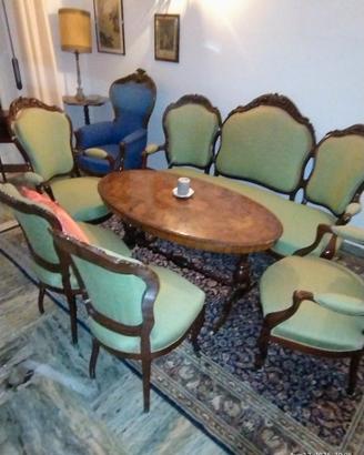 Salotto 1900 stile Liberty antiquariato