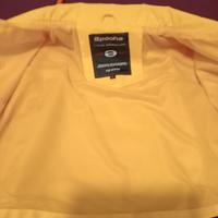 giaccone giallo impermeabile 