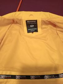 giaccone giallo impermeabile 