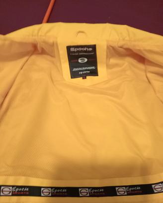giaccone giallo impermeabile 