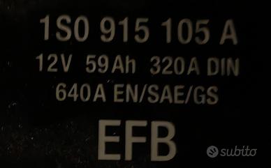 Batteria EFB VARTA 59A