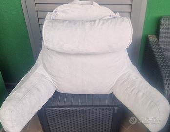 CUSCINO E SUPPORTO SCHIENALE LETTO MEMORY FOARM