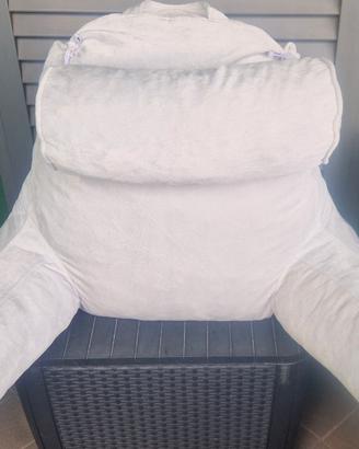 CUSCINO E SUPPORTO SCHIENALE LETTO MEMORY FOARM