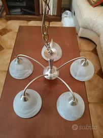 Lampadario a 5 luci