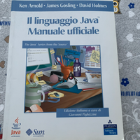 Libro 'Il linguaggio Java Manuale Ufficiale'