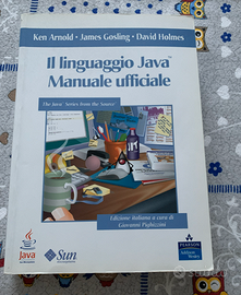 Libro 'Il linguaggio Java Manuale Ufficiale'