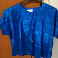 giacca in seta Cinese e camicia/sotto giacca in se