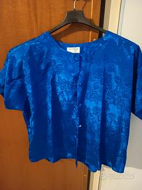 giacca in seta Cinese e camicia/sotto giacca in se