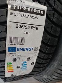 Gomme pneumatici 4 stagioni Firestone 205/55 R16