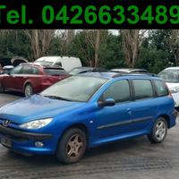 Ricambi usati PEUGEOT 206 SW 1.4 HDI- 8HZ