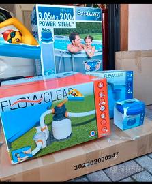 Piscina completa di tutto