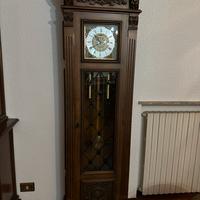 Orologio pendola in legno antica