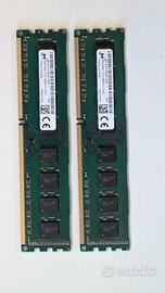 kit 2x 8gb ddr3 micron pc3-12800u 1600mhz desktop