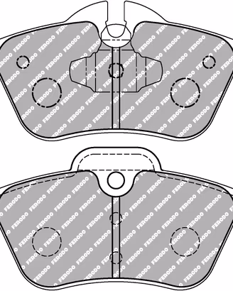 Pastiglie freno sportive FERODO MINI R50 R52 R53