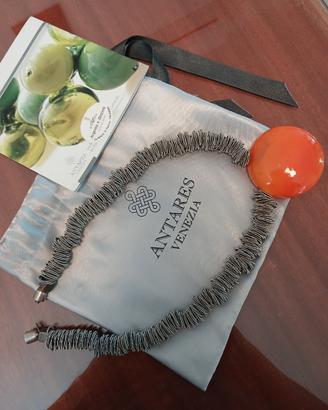 Collana artigianale Antares in vetro di murano