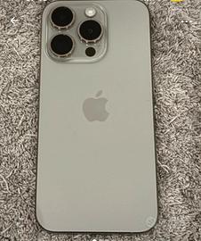 Iphone 15 pro 128 giga grigio tenito manialmente