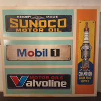 Pubblicità vintage garage retrò