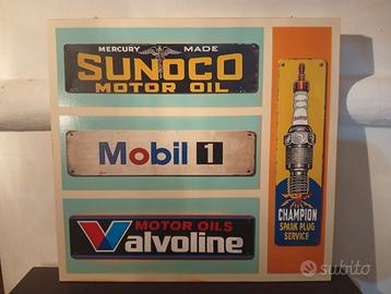 Pubblicità vintage garage retrò