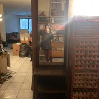 Specchio mobile antico