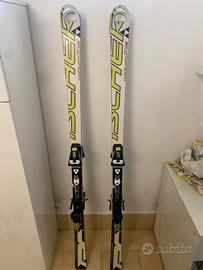 N.2 paia di sci fischer worldcup gs