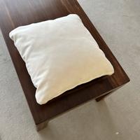 Cuscino panna alcantara