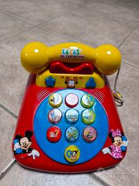 gioco telefono parlante di topolino 