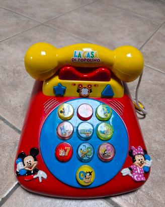 gioco telefono parlante di topolino 