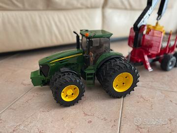 Mod. Trattore John Deere 7930 + Forestry Trailer