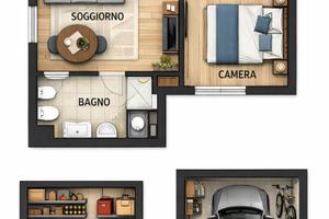 Bilocale vicino al Sant'Orsola