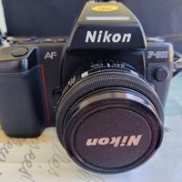 Nikon AF F801 F con ottiche e flash