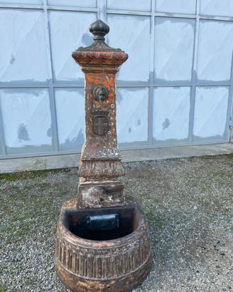 Fontana monumentale in ghisa
