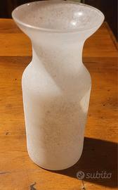 Seguso vaso in vetro Scavo